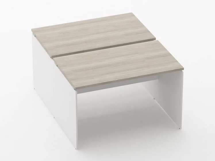 Рабочий модуль Deka ЛДСП каркас 75.145.12 Дуб Сантана светлый/Белый_0