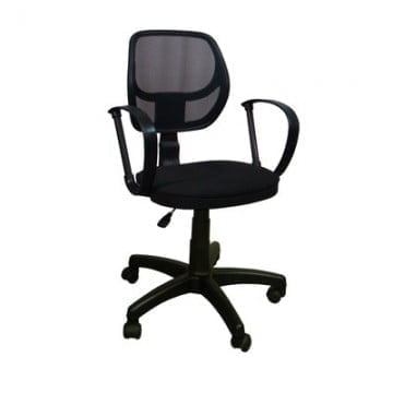 Кресло офисное UF2_Сатурн 369098 Черный Серый_0