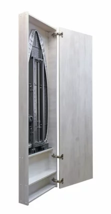 Шкаф со встроенной гладильной доской Iron Box Eco (правый) Беленый дуб_2