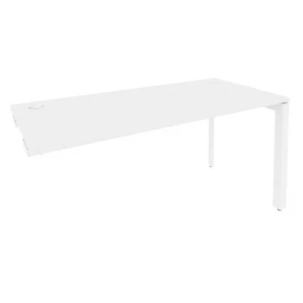 Стол-приставка на П-образном м/к к опорным элементам ОНИКС О.МП-СПР-4.7 Белый Бриллиант / ONIX O.MP-SPR-4.7_0