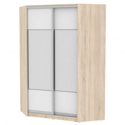 Шкаф-купе YA-230х1400-718-3(ДСС-Белый-D3D3)_0