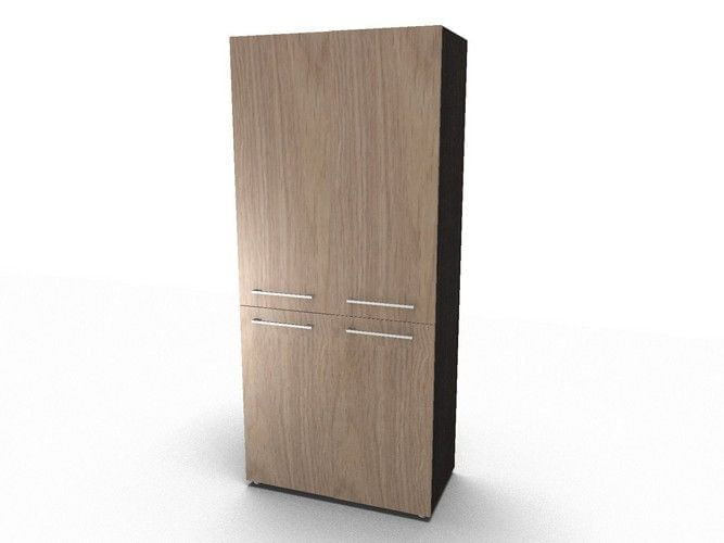 Шкаф с глухими средними и малыми дверьми_0