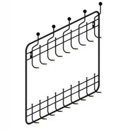 Вешалка настенная двухъярусная 1100 К_0