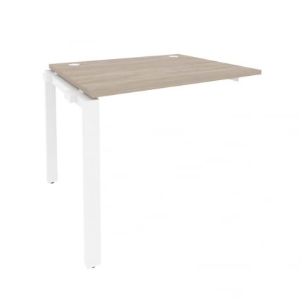 Наборный элемент рабочей станции на П-образном м/к ОНИКС О.МП-1.НРС-1.8 Дуб Аттик/Белый / ONIX O.MP-1.NRS-1.8_0