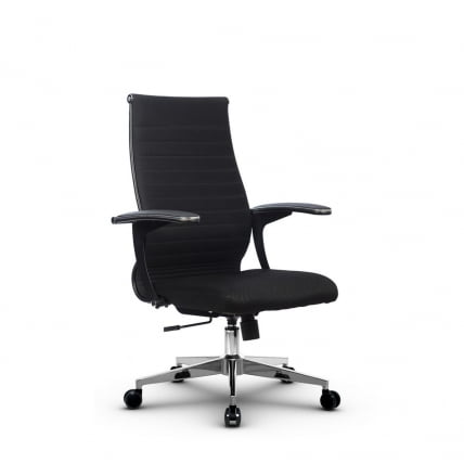 Кресло офисное МЕТТА B 2b 19/U158, Основание 17834 Комплект 3 Черное_0