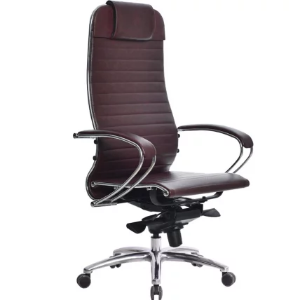 Кресло руководителя Samurai K-1.04 Темно-бордовый_0