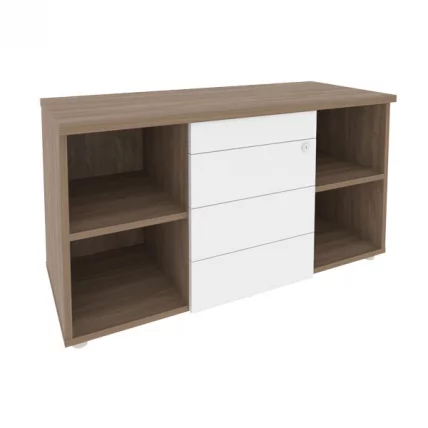 Тумба сервисная с ящиками ТИП-ОН ОНИКС О.ТС-11 ТИП Дуб Аризона/Белый / TIP-ON ONIX O.TS-11 TIP_0