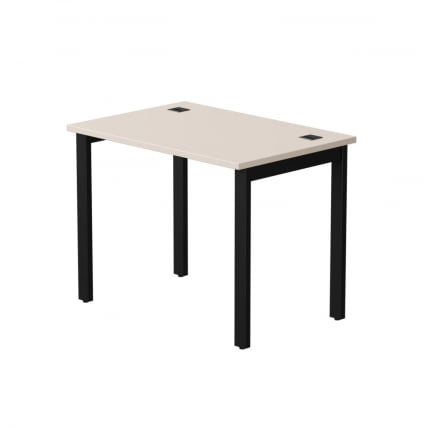 Стол прямой на металлокаркасе, опоры 45 гр Everprof EVO 254S001 Кашемир Черный_0