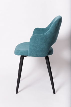 Стул К14 black Бирюза (РС-29\ч)_2