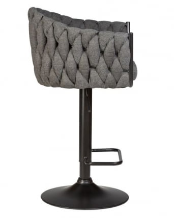 Стул барный ДОБРИН ЛЕОН (графитовая ткань (ЛАР-275-21)) 2 шт / DOBRIN LEON (LAR-275-21))_3