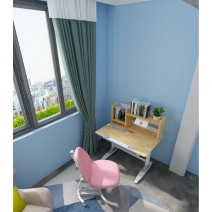 Стол письменный детский с регулировкой высоты и полками EUREKA ECD-XYL-80_15