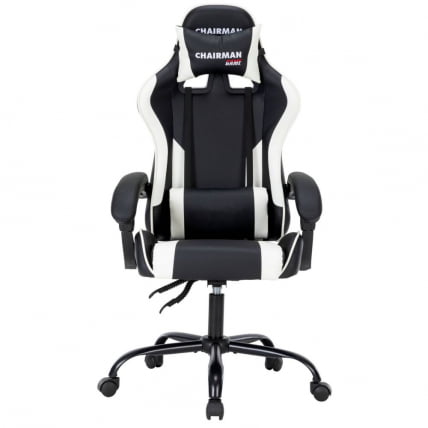 Кресло геймерское CHAIRMAN GAME 41 Черный/белый_3
