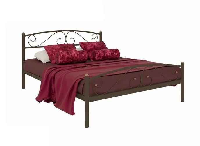 Кровать Вероника Plus 1400х2000 Коричневая_0