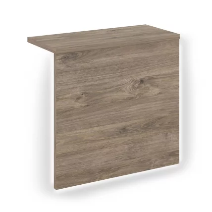 Накладка с подсветкой прямая высокая для О.R-F.MP.V-118 ONIX О.R-NP.V-118.1.S Тиквуд Темный_0