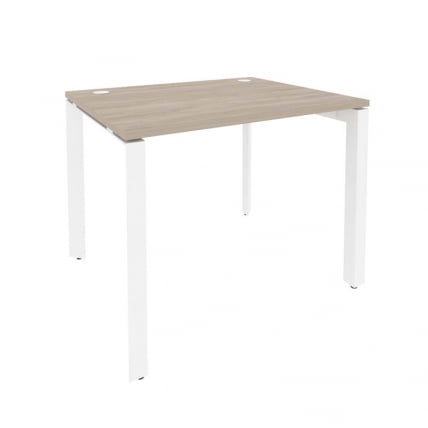 Стол рабочий на П-образном м/к ОНИКС О.МП-СП-1.8 Дуб Аттик/Белый / ONIX O.MP-SP-1.8_0