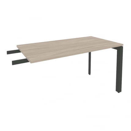 Брифинг-приставка на П-образном м/к ONIX O.MP-BR-13 Дуб Аттик/Антрацит_0