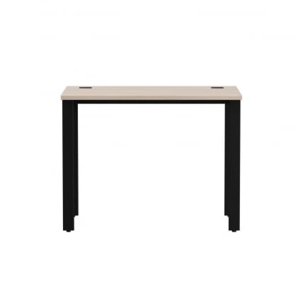 Стол прямой на металлокаркасе, опоры 45 гр Everprof EVO 254S001 Дуб Соната Черный_1