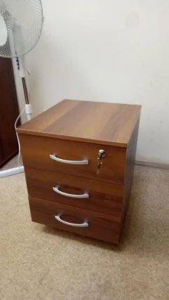 Тумба 3 ящика с замком Альфа 62.47_8