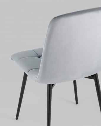 Стул Одди велюр Серый_6