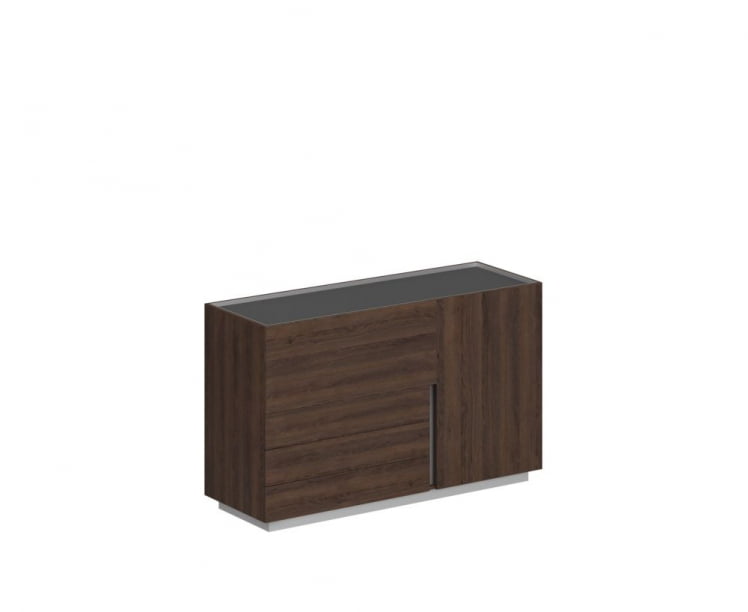 Шкаф Oliver OL-20-14.DT.DT.DT.L Дуб табак_0