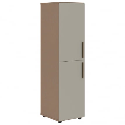 Шкаф-колонка с двумя глухими малыми дверьми (левый) ВЕЛИОН ВМCС 40.4 Л Аметист Кобра / VELION VMCS L_0