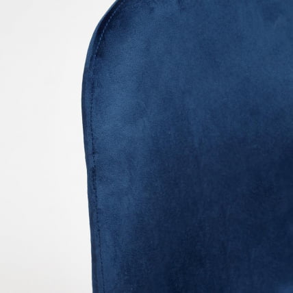 Стул BREEZE (mod. 4724) металл/ткань, 44х48х87см,темно-синий/натуральное дерево_5