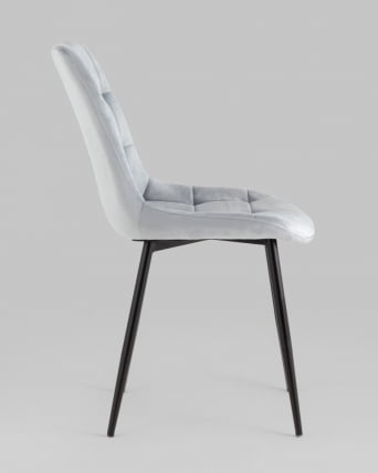 Стул Флекс New велюр пыльно-голубой 2шт_4