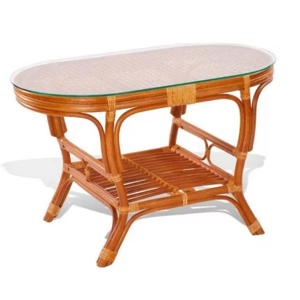 Стол овальный Пеланги Pelangi 02/15-1 мед_0
