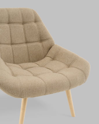 Кресло Олби Квадро бежевый_7