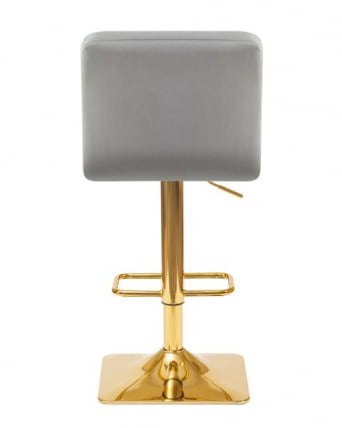 Стул барный ДОБРИН ГОЛДИЕ (серый велюр (МДЖ9-75)) 2 шт / DOBRIN GOLDIE (MJ9-75))_5