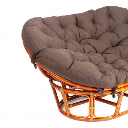 Диван MAMASAN/МАМАСАН 23/02 W /с подушкой/ подушка 182х119 см, 169х102х80 см, Honey (мед), ткань, коричневый, 3М7-147_5