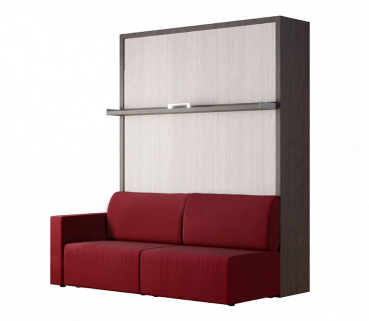 Диван-кровать Смарт 1 трансформер 1400 Ясень шимо темный_0