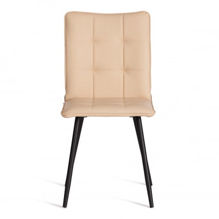 Стул обеденный Бари Бари ЛТ, экокожа, бежевая, 41х55х89 см / Bari Bari LT,_4