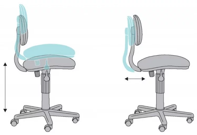Кресло детское Бюрократ CH-W201NX/26-31 Розовое_4