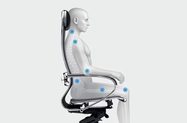 Кресло компьютерное Самураи М3-13У - ГойаЛЕ /Кc31/Вм31/У1мВ-4c1(М26.Б32.Г25.В25) / Samurai M3-13U GoyaLE /Kc31/Wm31/U1mV-4c1(M26.B32.G25.W25)_2