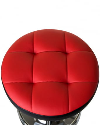 Табурет барный ДОБРИН БРУНО (красно-черный) 2 шт / DOBRIN BRUNO_1