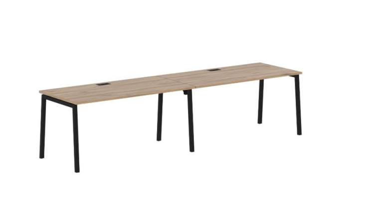 Бенч-система ЕДИС ЕЛВСТ 3180 Дуб Денвер светлый Черный / EDIS ELWST_0