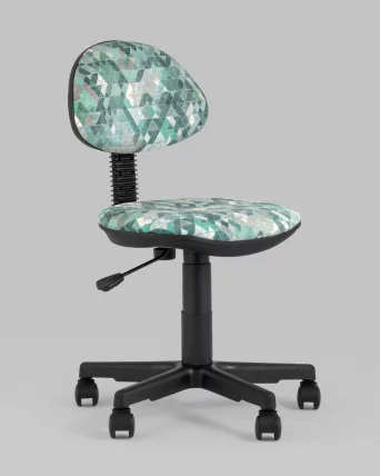 Кресло компьютерное детское УМКА абстракция Зеленый_1