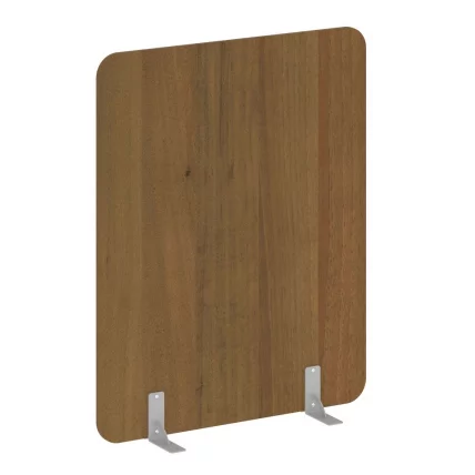 Перегородки на металлических опорах на фетровых подпятниках Р-лине ДП.Ф-120-150 Орех Гварнери / R-line DP.F-120-150_0