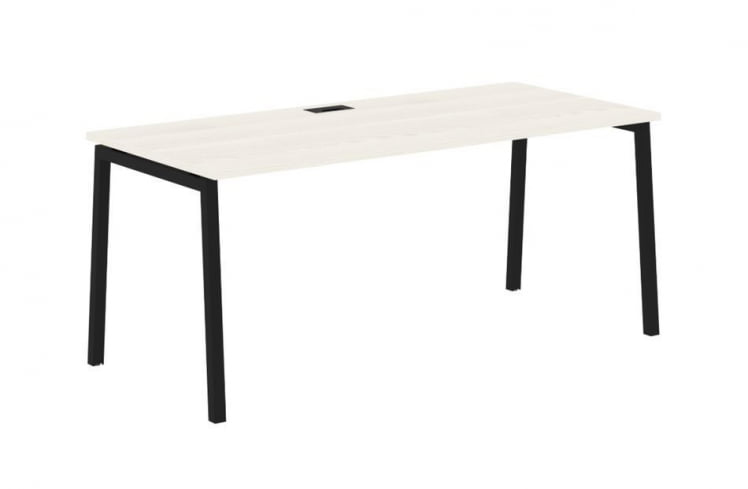 Стол письменный ЕДИС ЕЛСТ 1780 Ясень Траун Черный / EDIS ELST_0