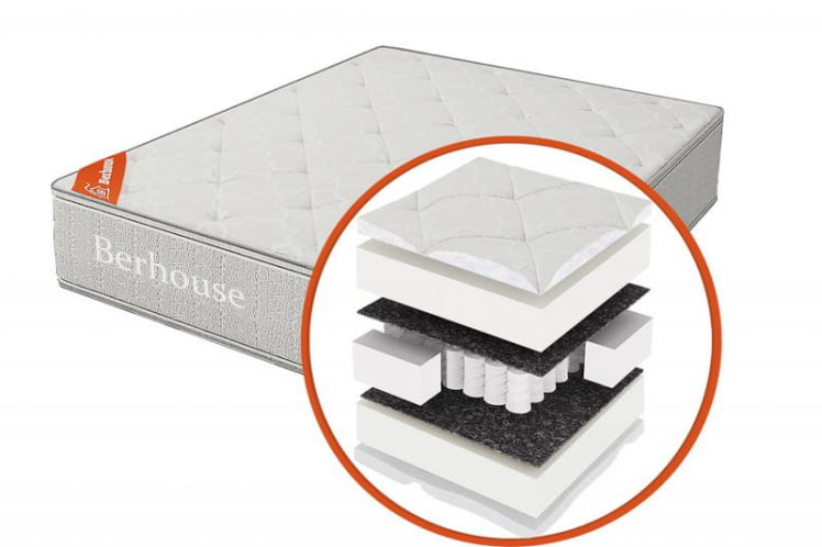 Матрас "Mega холкон" (Berhouse) Размер: 1200х2000 мм _0