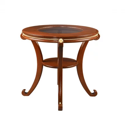 Стол журнальный Глория С (Орех)_0