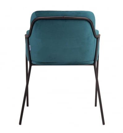 Стул Strike black Aquamarin_4