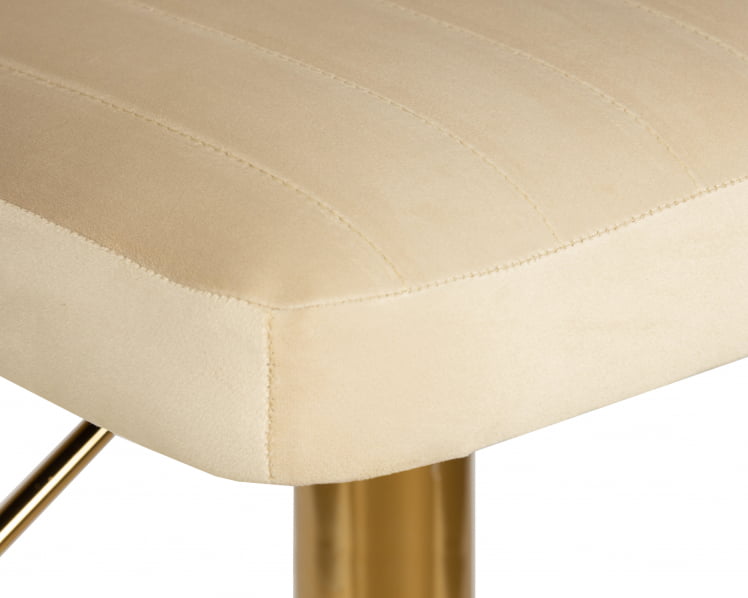 Стул барный DOBRIN CHARLY GOLD (бежевый велюр (MJ9-10))_7