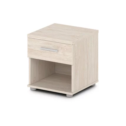 Тумба прикроватная с ящиком Ornata 	Н-490 Дуб Верцаска Светлый_0