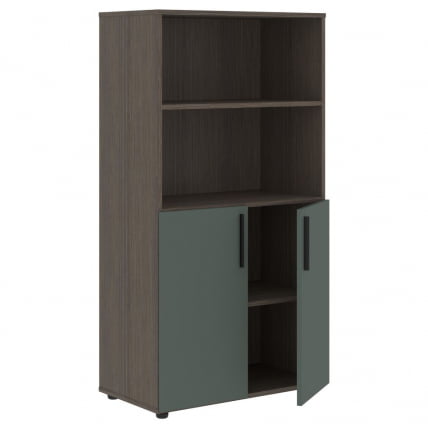 Шкаф с 1 комплектом глухих малых дверей VELION VMCS 80.5 Нефрит Дуб_1