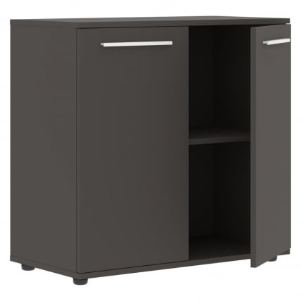 Шкаф с глухими малыми дверьми ЕДИС ЕЛCС 85.1 Мокко Белый Мокко / EDIS ELCS_1