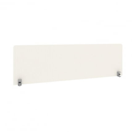 Экран тканевый для стола L1600мм Metal System Б.ТЭКР-4 Белый_0