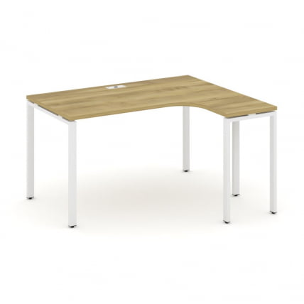 Стол эргономичный правый CОНCЕПТ CН.СА-001(Р) Дуб Винченцо Белый / CONCEPT CN.SA-001(R)_0