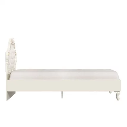 Кровать односпальная 900 Луиза ЛД 665.260.000.001 Алебастр Шампань_2